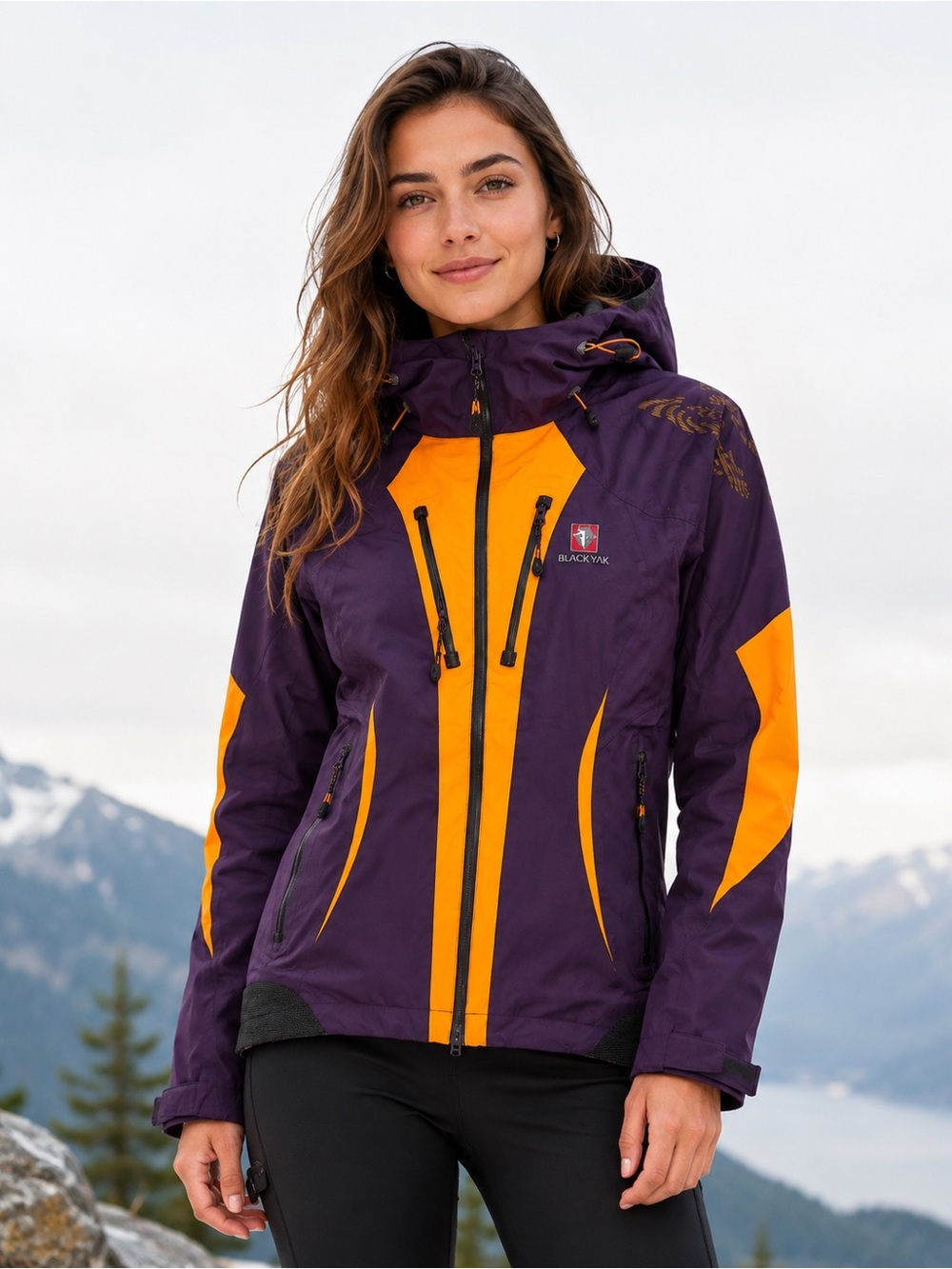 NWOT BLACKYAK Extreme GTX Pro Shell Gore-Tex 3L Jacket Women’s S Purple Orange